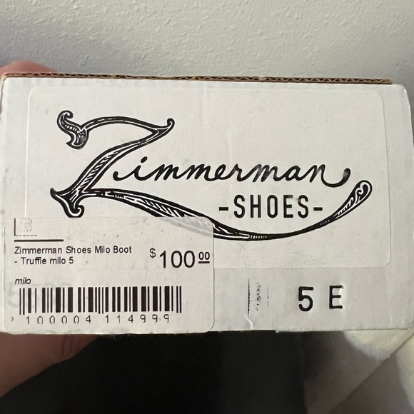 Zimmerman Milo boot walker shoes in size 5. - Picture 5 of 7